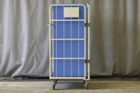 【オーダーメイド製品】カゴ台車用仕切りパイプ　W1100×D800×H1700用※プラダン保護仕様