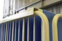 【オーダーメイド製品】カゴ台車用仕切りパイプ　W1100×D800×H1700用※プラダン保護仕様