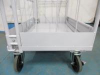 【オーダーメイド製品】内装解体現場向け両面折畳カゴ台車